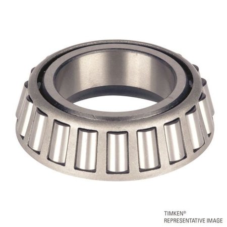 TIMKEN Tapered Roller Bearing <4 OD, Trb Single Cone <4 OD, #15126 15126